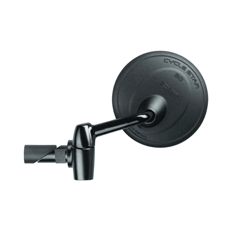 Busch + Müller Rückspiegel, CYCLE STAR 80, L:5cm, Abklappbar, Klemmkonus: 17.2-22.0mm, 903/7, he6