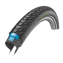 Schwalbe Pneu Marathon E-Plus 700x47C Starr mit Reflexstreifen black