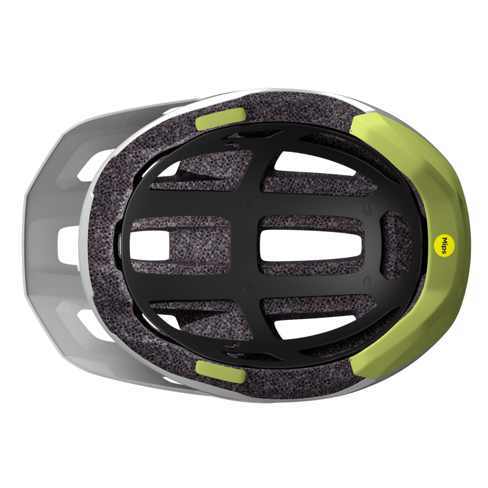Scott Helmet Argo Plus (CE) - white/bitter yellow/S/M