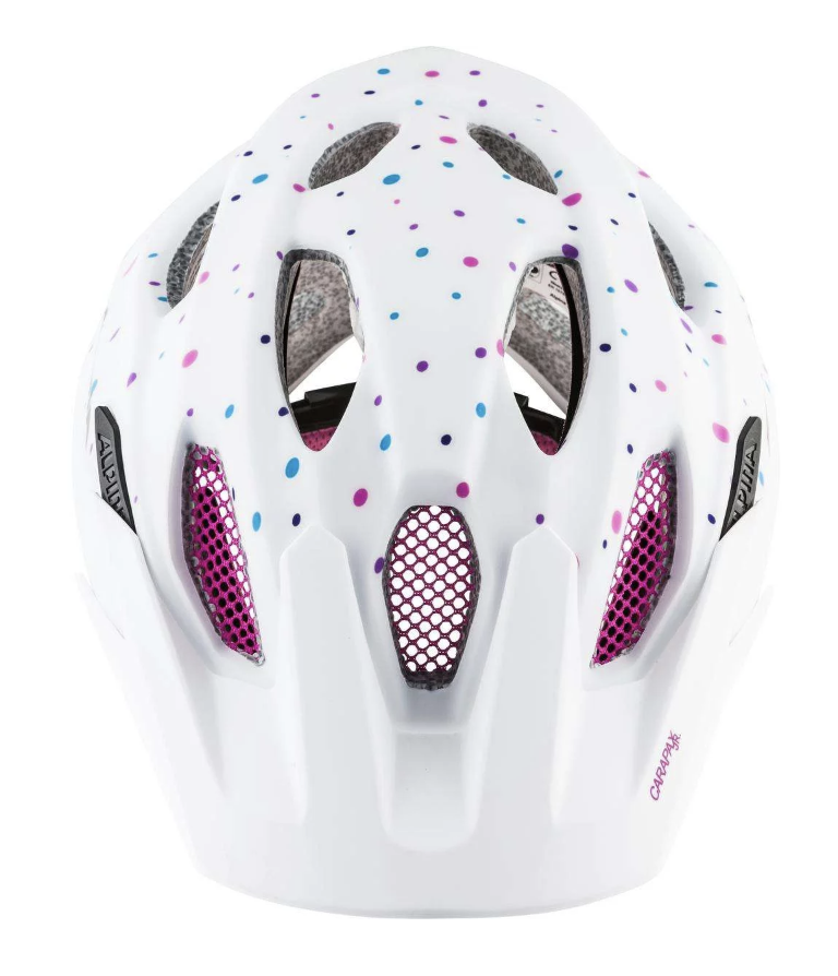 Alpina CARAPAX JR., white polka dots, 51-56