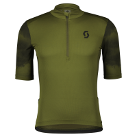 Scott Shirt M's Gravel 10 SS - fir green/black