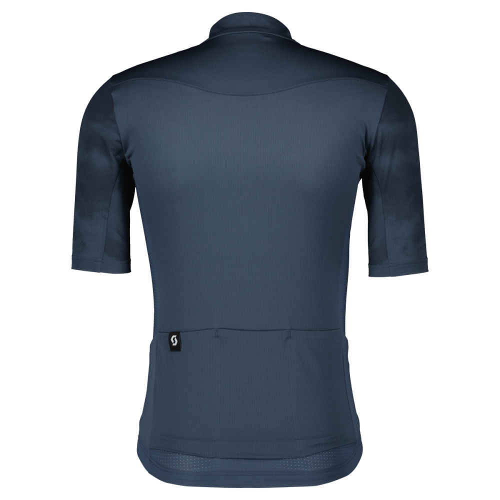 Scott Shirt M's Gravel 10 SS - metal blue/dark blue