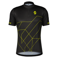 Scott Shirt M's RC Team 20 SS - black/sulphur yellow
