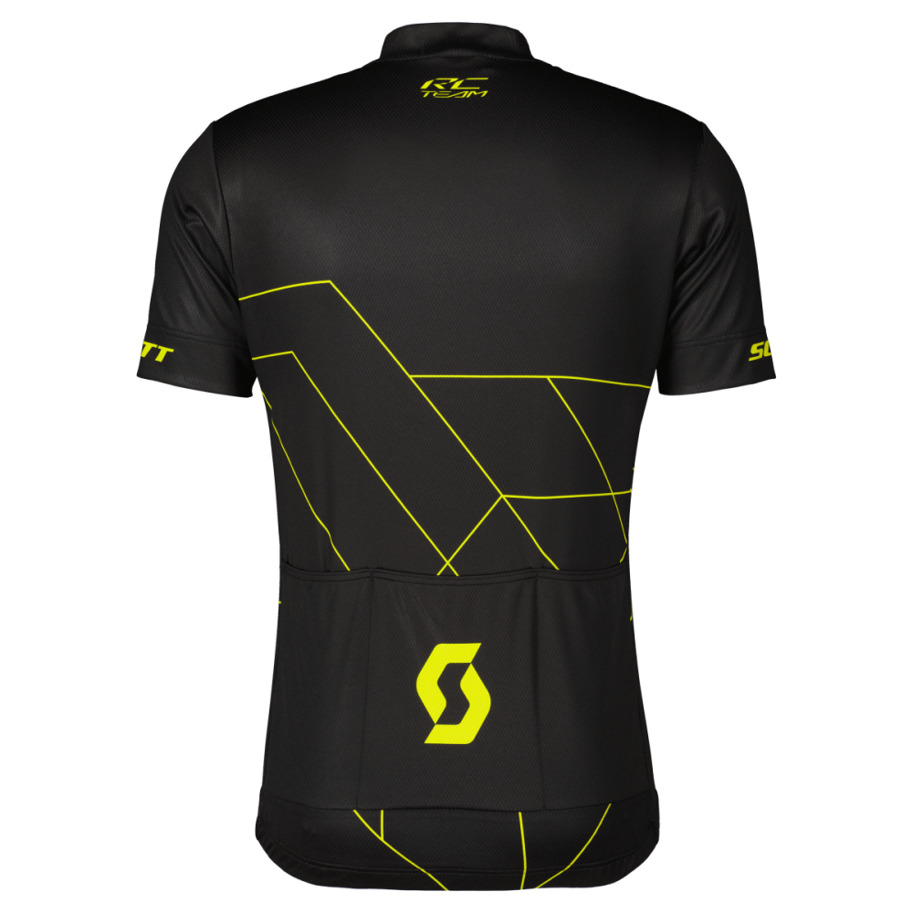 Scott Shirt M's RC Team 20 SS - black/sulphur yellow