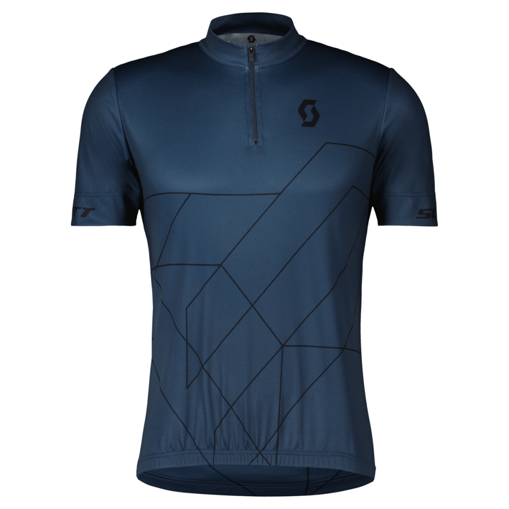 Scott Shirt M's RC Team 20 SS - metal blue/dark blue
