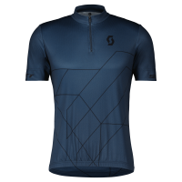 Scott Shirt M's RC Team 20 SS - metal blue/dark blue