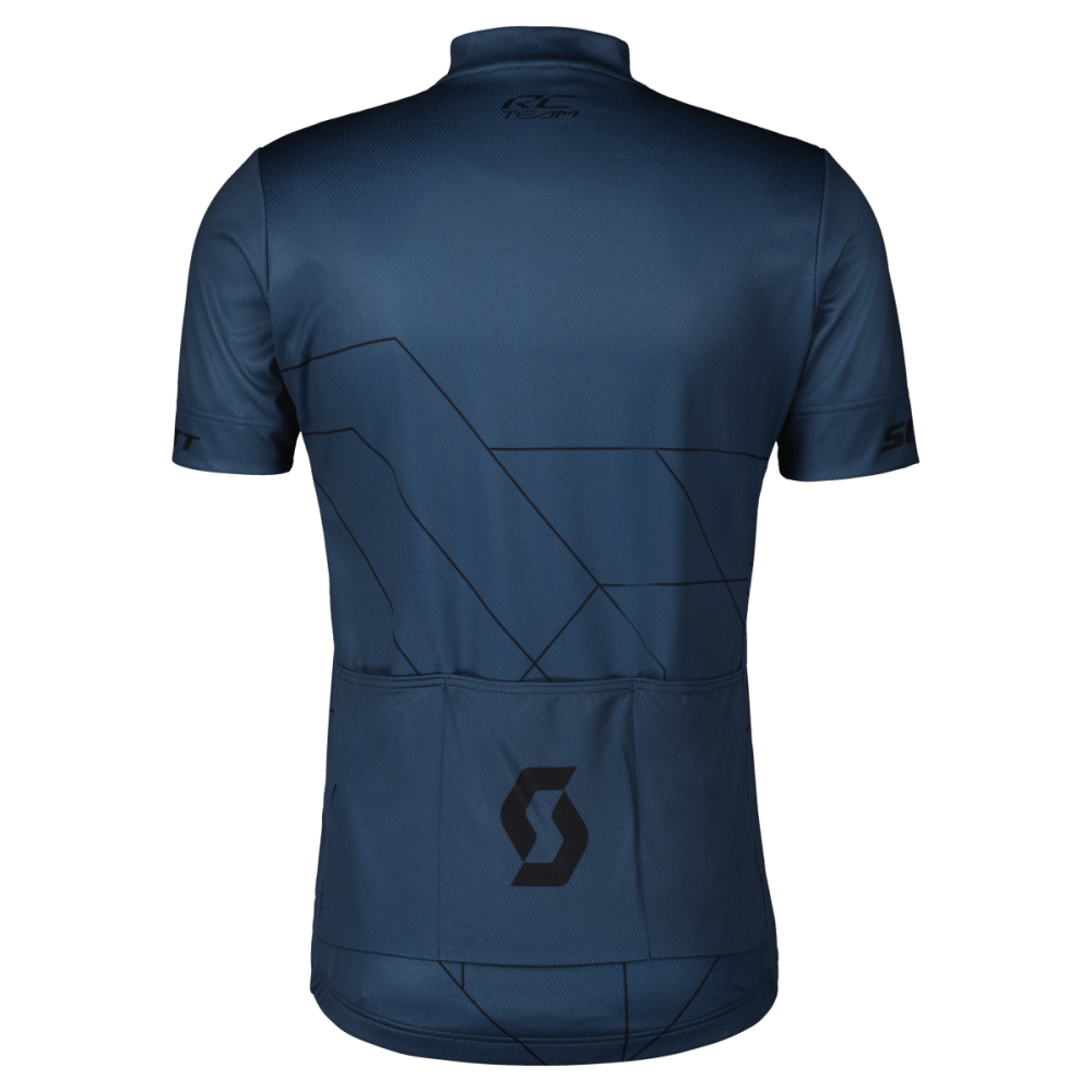 Scott Shirt M's RC Team 20 SS - metal blue/dark blue
