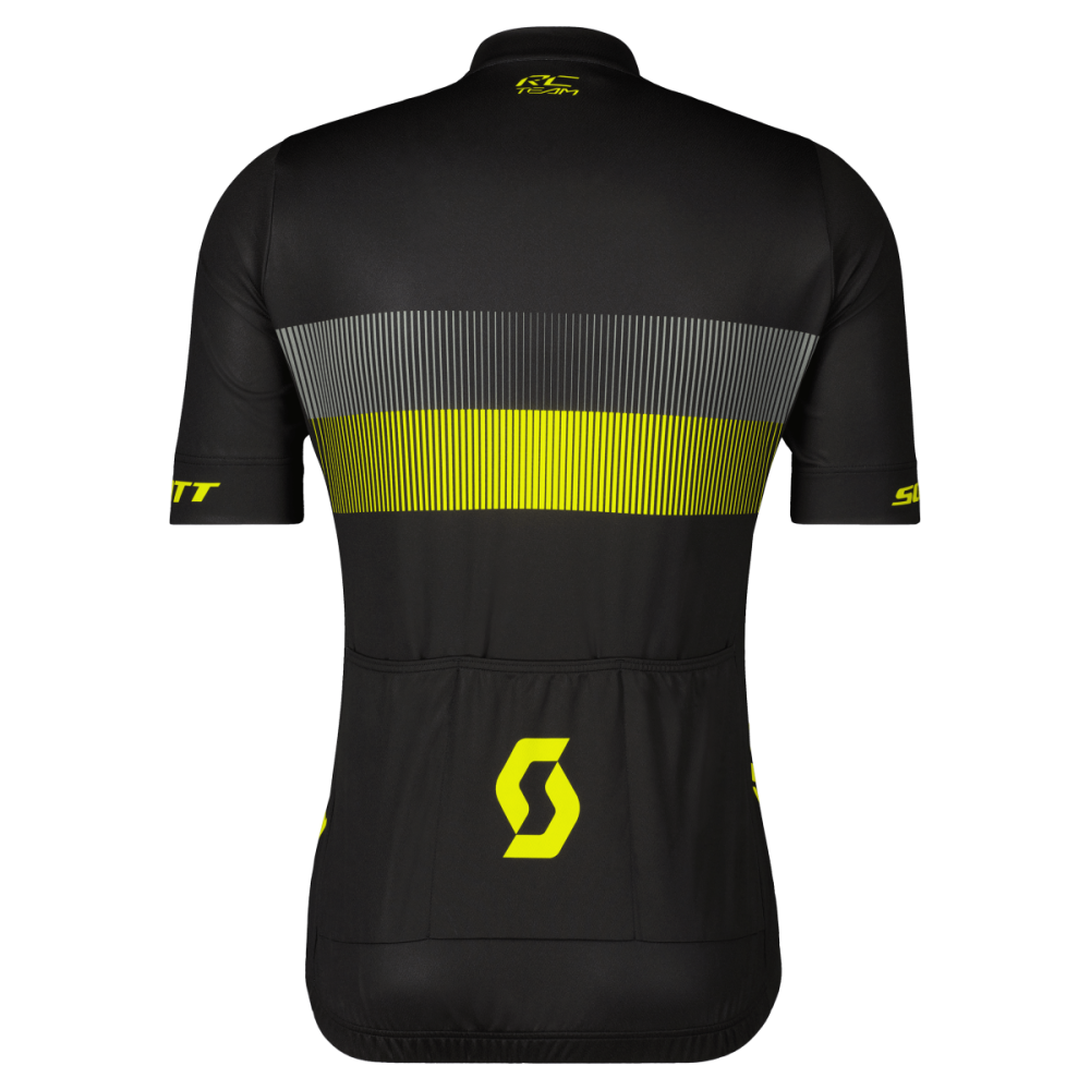 Scott Shirt M's RC Team 10 SS - black/sulphur yellow