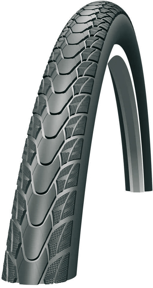 Schwalbe Marathon Plus Performance SmartGuard Reflex , 700x38C, 40-622, HS440, schwarz