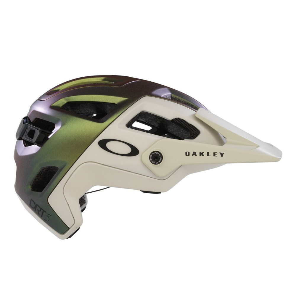 Oakley DRT5 Maven EU, Satin mist silver/green colorshift, L