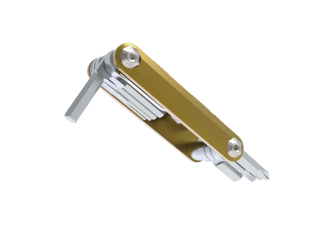 Topeak Mini P20, 20 Funktionen, mit Kettennieter, Black - mit Power Link Tool und Neoprentasche