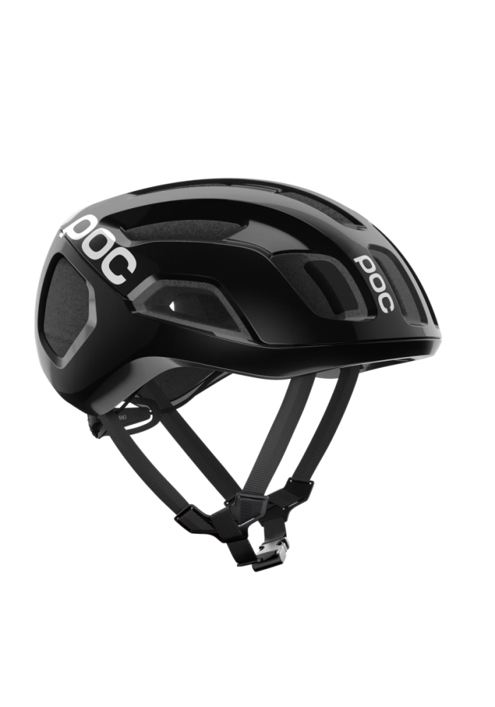 POC Ventral Air MIPS, Uranium Black Matt/Hydrogen White w. Logo, SML