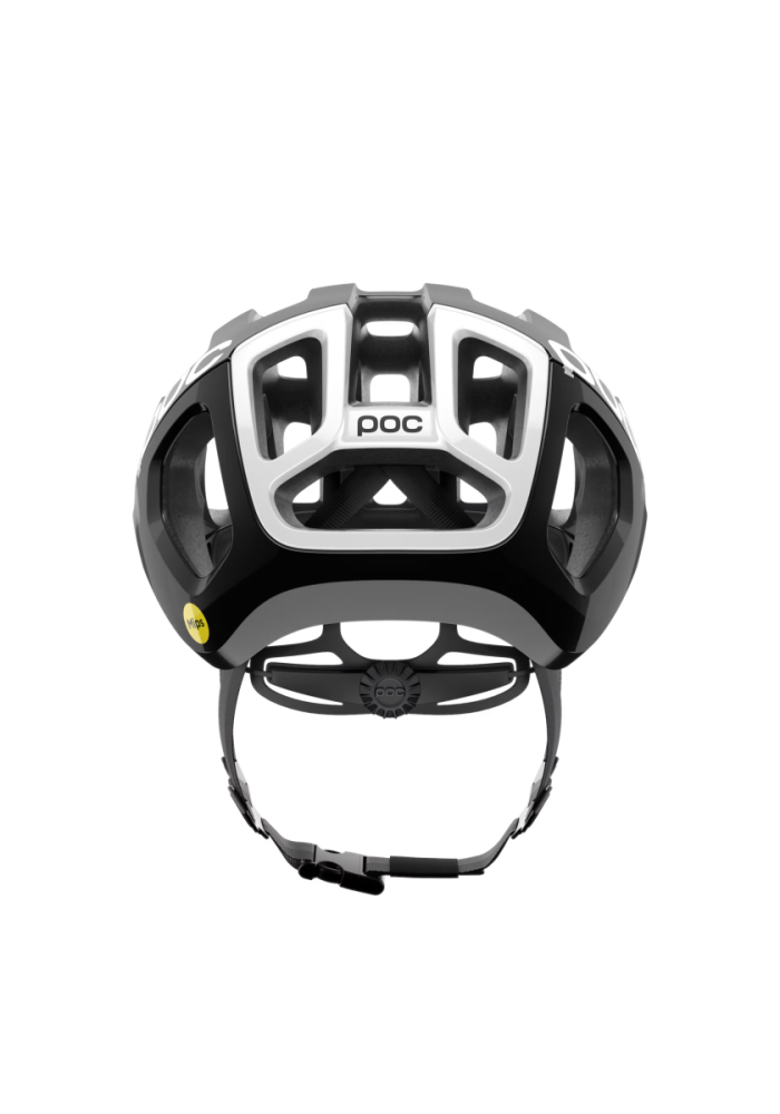 POC Ventral Air MIPS, Uranium Black Matt/Hydrogen White w. Logo, SML