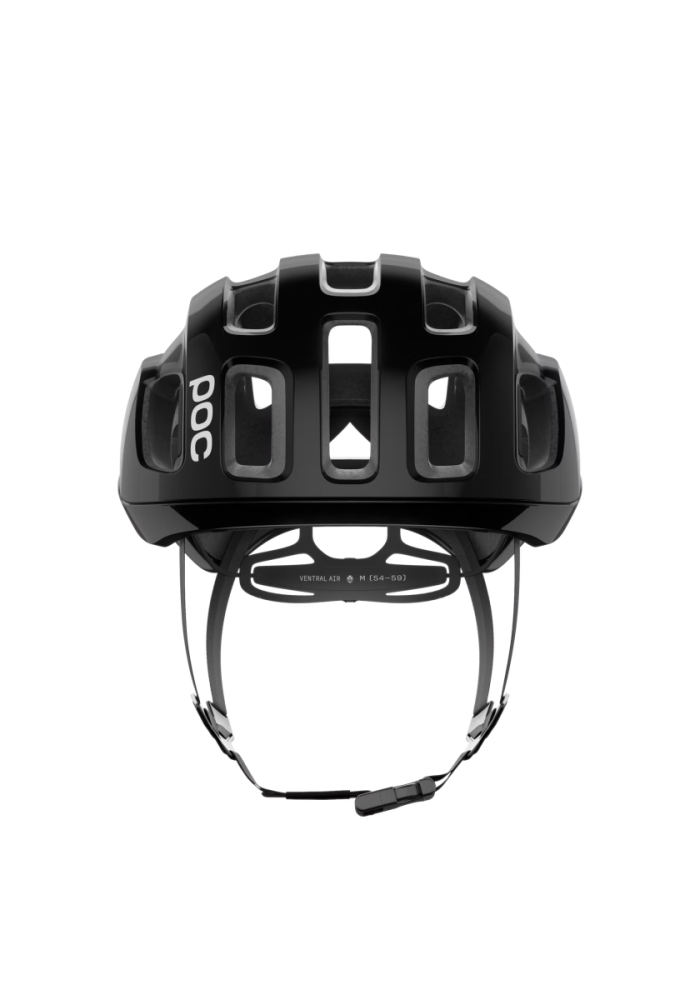 POC Ventral Air MIPS, Uranium Black Matt/Hydrogen White w. Logo, SML