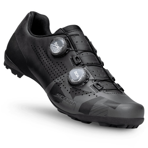 Scott Shoe Gravel Rc, matt black/anthracite grey, 45.0