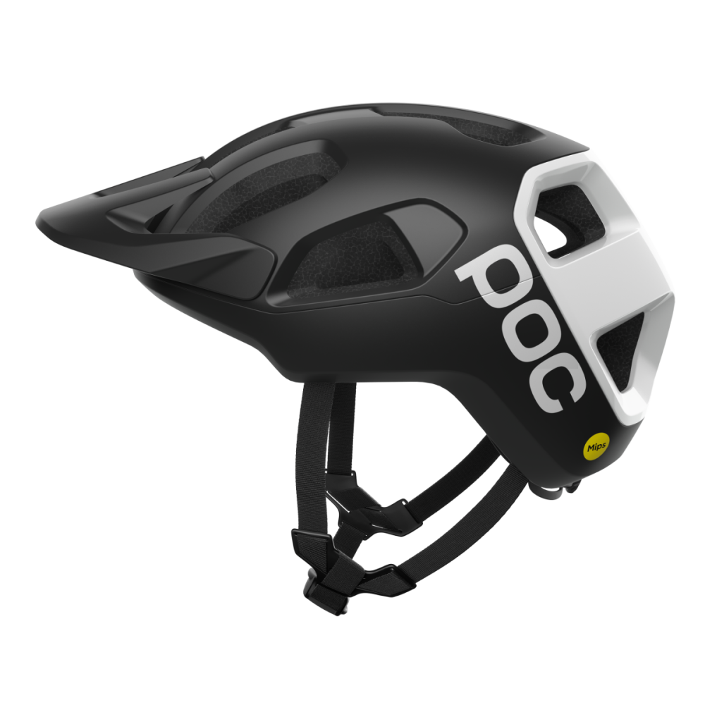 POC Cularis, Uranium Black Matt/Hydrogen White w. Logo, S/51-54