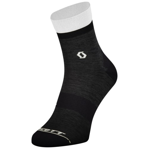 Scott Sock Trail Quarter - dark grey/white/39-41 (M)