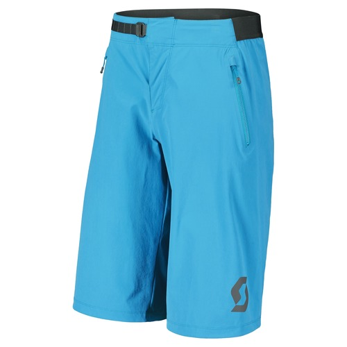Scott Shorts M's Trail Vertic w/pad - nile blue/XL
