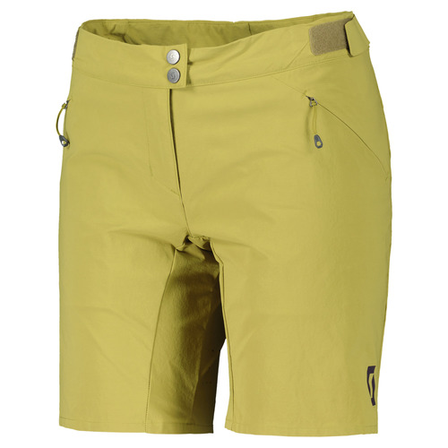 Scott Shorts W's Endurance ls/fit w/pad - mud green/EU S