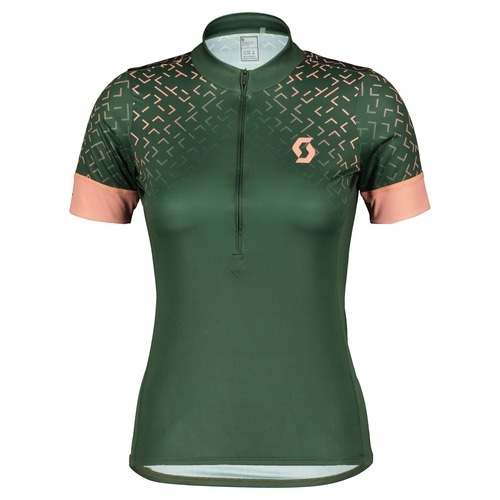 Scott Shirt W's Endurance 20 SS - smoked green/crystal pink/EU S